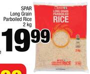 Spar Long Grain Parboiled Rice-2Kg