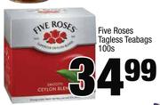 Five Roses Tagless Teabags-100s