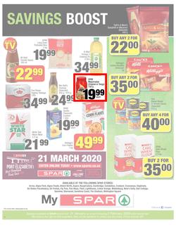 SUPER SPAR EASTERN CAPE : January Budget Booster (21 Jan - 2 Feb 2020), page 8