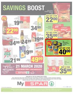 SUPER SPAR EASTERN CAPE : January Budget Booster (21 Jan - 2 Feb 2020), page 8