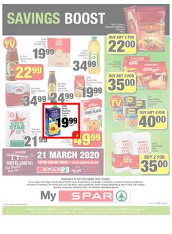 SUPER SPAR EASTERN CAPE : January Budget Booster (21 Jan - 2 Feb 2020), page 8