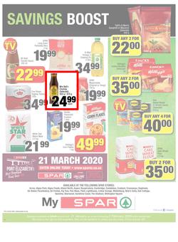 SUPER SPAR EASTERN CAPE : January Budget Booster (21 Jan - 2 Feb 2020), page 8