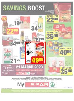 SUPER SPAR EASTERN CAPE : January Budget Booster (21 Jan - 2 Feb 2020), page 8
