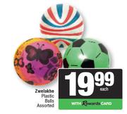 Zwelakhe Plastic Balls Assorted-Each