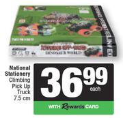 National Stationery 7.5cm Climbing Pick Up Truck-Each.