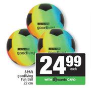 Spar Good Living Fun Ball 22cm-Each
