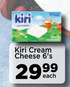 Kiri Cream Cheese-6's Each