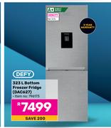 Defy 323L Bottom Freezer Fridge DAC627