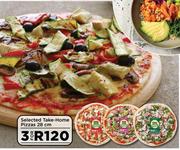 Selected Take Home Pizzas 28cm-For 3 