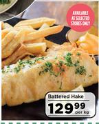Battered Hake-Per kg