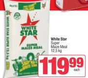 White Star Super Maize Meal-12.5Kg 