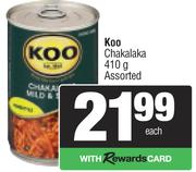 Koo Chakalaka Assorted-410g