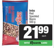 Imbo Red Speckled Beans-500g