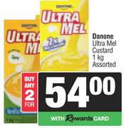 Danone Ultra Mel Custard-For Any 2 x 1Kg