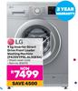 LG 9Kg Inverter Direct Drive Front Loader Washing Machine F4JVYP5L.ALSQESA