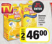 Danone Ultramel Custard Assorted-For 2 x 1L