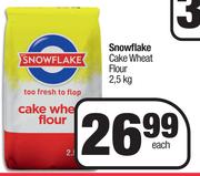 Snowflake Cake Wheat Flour-2.5Kg Each