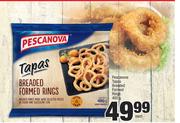 Pescanova Tapas Breaded Formed Rings-400g Each