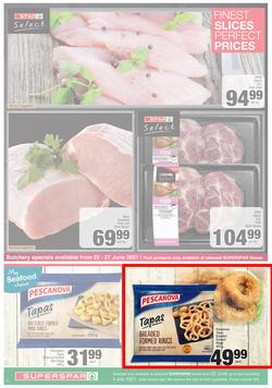 SUPERSPAR EASTERN CAPE : Our Best For less (22 June - 4 July 2021) Valid in Bluewater Bay, Despatch, Amalinda, Vincent, Knysna, Heather Park, Jeffrey's Bay, Rosehill, Leyvale, Sedgefield, Spandau, page 8