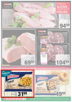SUPERSPAR EASTERN CAPE : Our Best For less (22 June - 4 July 2021) Valid in Bluewater Bay, Despatch, Amalinda, Vincent, Knysna, Heather Park, Jeffrey's Bay, Rosehill, Leyvale, Sedgefield, Spandau, page 8