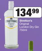 Stretton's Original London Dry Gin-750ml