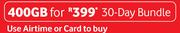 Vodacom 400GB Prepaid Home Internet (30-Day Bundle)