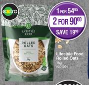 Lifestyle Food Rolled Oats-1Kg