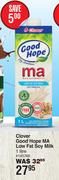 Clover Good Hope MA Low Fat Soy Milk-1L