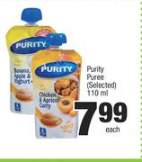 Purity Puree (Selected)-110ml Each