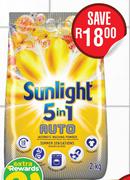 Sunlight 5 In 1 Auto Washing Powder Assorted-2Kg