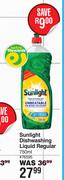 Sunlight Dishwashing Liquid Regular-750ml