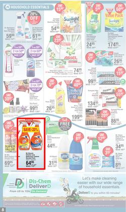 Dis-Chem : Spring Specials (18 August - 11 September 2022), page 8