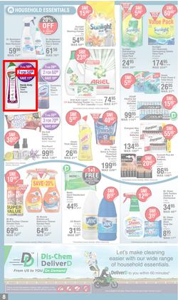 Dis-Chem : Spring Specials (18 August - 11 September 2022), page 8