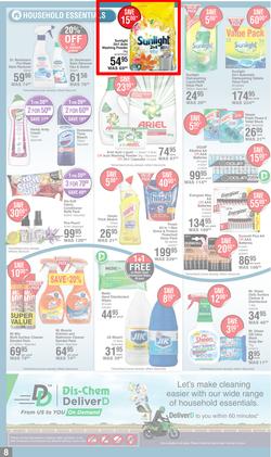 Dis-Chem : Spring Specials (18 August - 11 September 2022), page 8