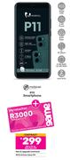 Mobicel P11 Smartphone-On Red Flexi 215