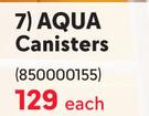 Aqua Canisters-Each