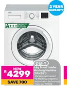 Defy 6Kg Front Loader Washing Machine DAW381