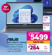 Asus Intel Celeron Laptop