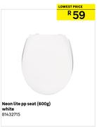 Neon Lite PP Seat 600g White 81432715