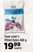 Food Lover's Pitted Dates-400g Each