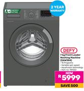 Defy 7Kg Front Loader Washing Machine DAW384