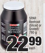Spar Beetroot (Sliced Or Grated)-780g Each