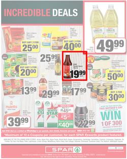 SPAR EASTERN CAPE : My Spar (20 April - 2 May 2021) Valid In Acres, Algoa Park, Aspen, Burgersdorp, Cambridge, Cradock, Crossways, Dagbreek, Fig Tree, Lighthouse, Seaview, Sherwood, Sunshine Coast, page 8