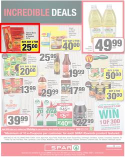 SPAR EASTERN CAPE : My Spar (20 April - 2 May 2021) Valid In Acres, Algoa Park, Aspen, Burgersdorp, Cambridge, Cradock, Crossways, Dagbreek, Fig Tree, Lighthouse, Seaview, Sherwood, Sunshine Coast, page 8