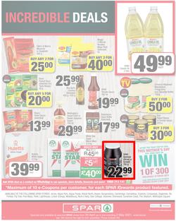 SPAR EASTERN CAPE : My Spar (20 April - 2 May 2021) Valid In Acres, Algoa Park, Aspen, Burgersdorp, Cambridge, Cradock, Crossways, Dagbreek, Fig Tree, Lighthouse, Seaview, Sherwood, Sunshine Coast, page 8