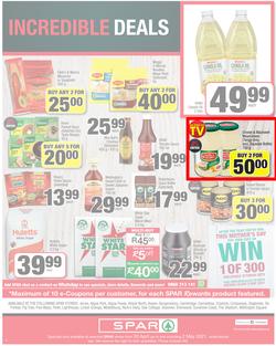SPAR EASTERN CAPE : My Spar (20 April - 2 May 2021) Valid In Acres, Algoa Park, Aspen, Burgersdorp, Cambridge, Cradock, Crossways, Dagbreek, Fig Tree, Lighthouse, Seaview, Sherwood, Sunshine Coast, page 8