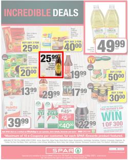 SPAR EASTERN CAPE : My Spar (20 April - 2 May 2021) Valid In Acres, Algoa Park, Aspen, Burgersdorp, Cambridge, Cradock, Crossways, Dagbreek, Fig Tree, Lighthouse, Seaview, Sherwood, Sunshine Coast, page 8