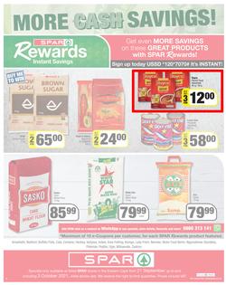 SPAR EASTERN CAPE (21 September - 3 October 2021) Valid In | Amahlathi, Bedford, Buffalo Flats, Cala, Centane, Hankey, Idutywa, Indwe, Kwa-Fetting, Komga, Lady Frere, Nemato, Ugie, Peddie, page 8