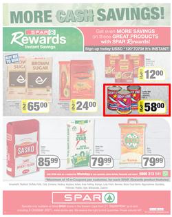 SPAR EASTERN CAPE (21 September - 3 October 2021) Valid In | Amahlathi, Bedford, Buffalo Flats, Cala, Centane, Hankey, Idutywa, Indwe, Kwa-Fetting, Komga, Lady Frere, Nemato, Ugie, Peddie, page 8