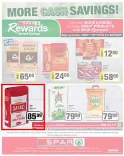 SPAR EASTERN CAPE (21 September - 3 October 2021) Valid In | Amahlathi, Bedford, Buffalo Flats, Cala, Centane, Hankey, Idutywa, Indwe, Kwa-Fetting, Komga, Lady Frere, Nemato, Ugie, Peddie, page 8